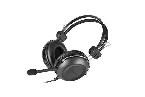A4Tech HU-35 Headset Kabel Huvudband USB Type-A Svart