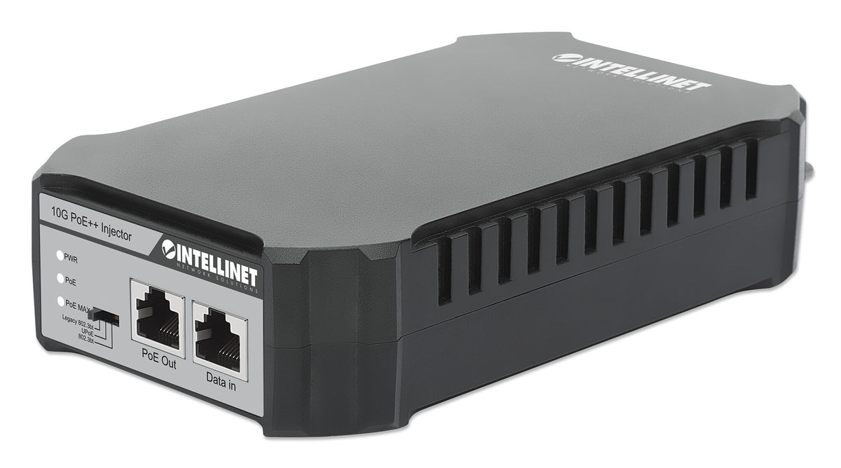 Intellinet 561945 PoE-adapters 10 Gigabit Ethernet, Gigabit Ethernet