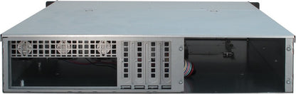 Inter-Tech 2U-2404L Ställning Svart, Silver