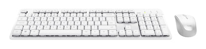 Trust Ody II tangentbord Mus inkluderad Hem / Kontor RF Trådlös QWERTY Engelska (USA) Vit