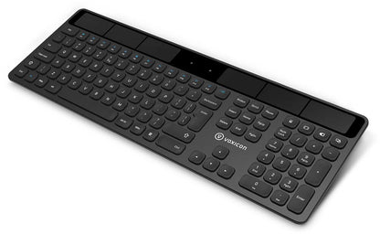 Voxicon DK-SO2WL-B/INT tangentbord Universal RF Trådlös QWERTY Amerikanskt internationellt Svart