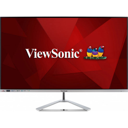 Viewsonic VX Series VX3276-2K-mhd-2 platta pc-skärmar 81,3 cm (32") 2560 x 1440 pixlar Quad HD LED Silver