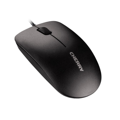 CHERRY DC 2000 tangentbord Mus inkluderad Universal USB AZERTY Belgiskt Svart