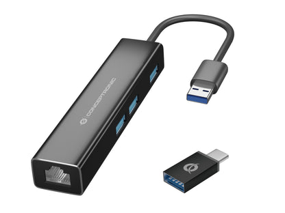 Conceptronic DONN07BA USB 3.2 Gen 1 (3.1 Gen 1) Type-A Svart