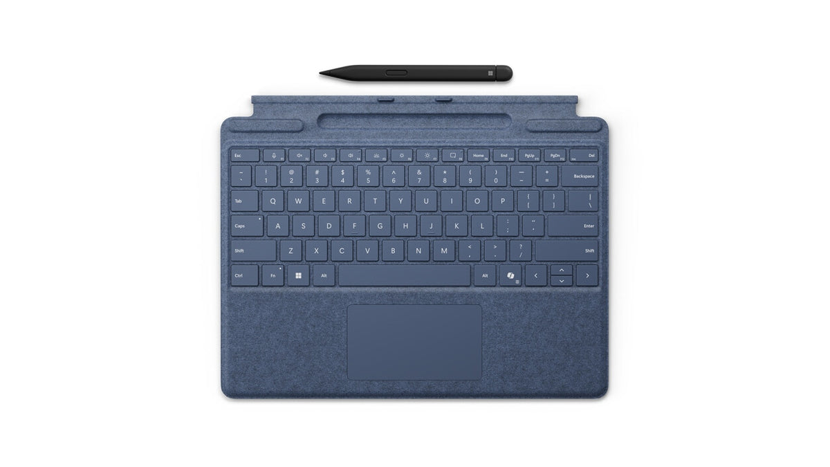 Microsoft Surface Pro Keyboard with Slim Pen QWERTZ tyska Microsoft Cover port Blå