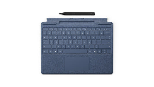 Microsoft Surface Pro Keyboard with Slim Pen QWERTZ tyska Microsoft Cover port Blå