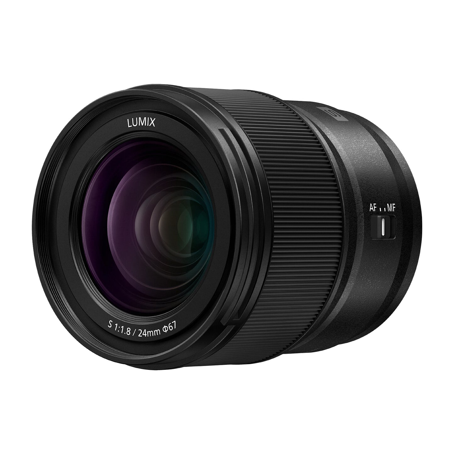 Panasonic LUMIX S 24 mm F1.8 MILC / SLR Vidvinkelobjektiv Svart