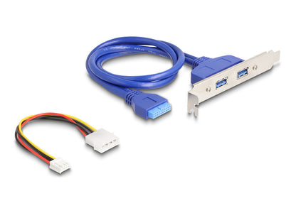 DeLOCK 61065 nätverkskort/adapters Intern USB 3.2 Gen 1 (3.1 Gen 1)