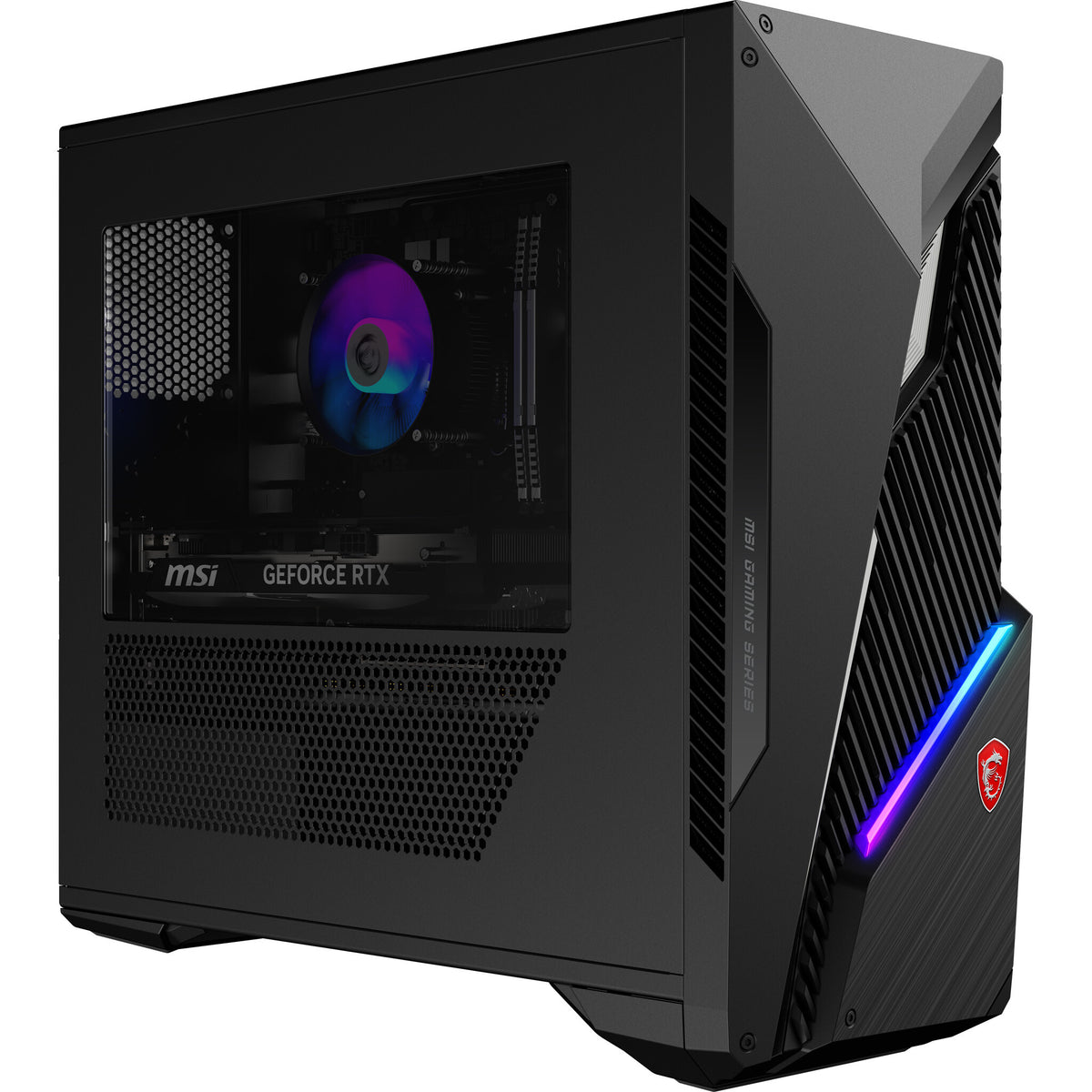 MSI MAG Infinite S3 14NVN7-2816DE Intel® Core™ i7 i7-14700F 32 GB DDR5-SDRAM 1 TB SSD NVIDIA GeForce RTX 5060 Ti Windows 11 Home Skrivbord PC Svart