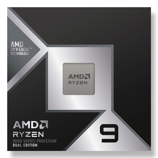 AMD Ryzen 9 9950X3D2 Dual Edition processorer 4,3 GHz 192 MB L3 Låda