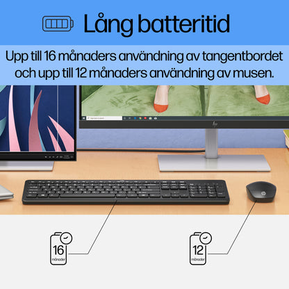 HP 230 trådlös mus och tangentbord kombinerat