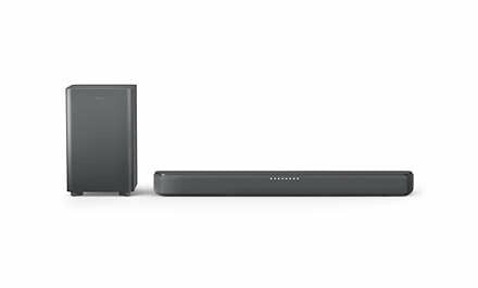 Philips TAB5309/10 soundbar-högtalare Grå 2.1 kanaler 120 W