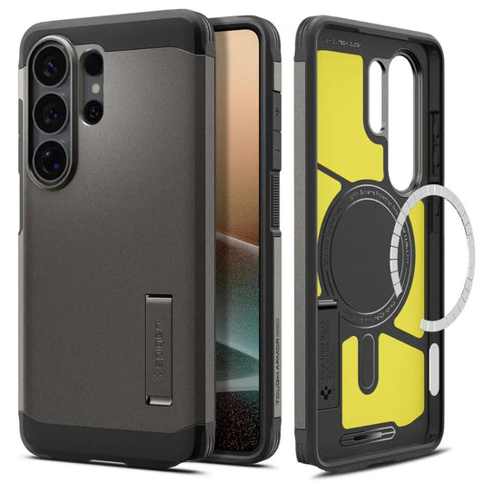 Spigen Tough Armor (Magfit) mobiltelefonfodral 17,5 cm (6.9") Mobilskal Metallisk