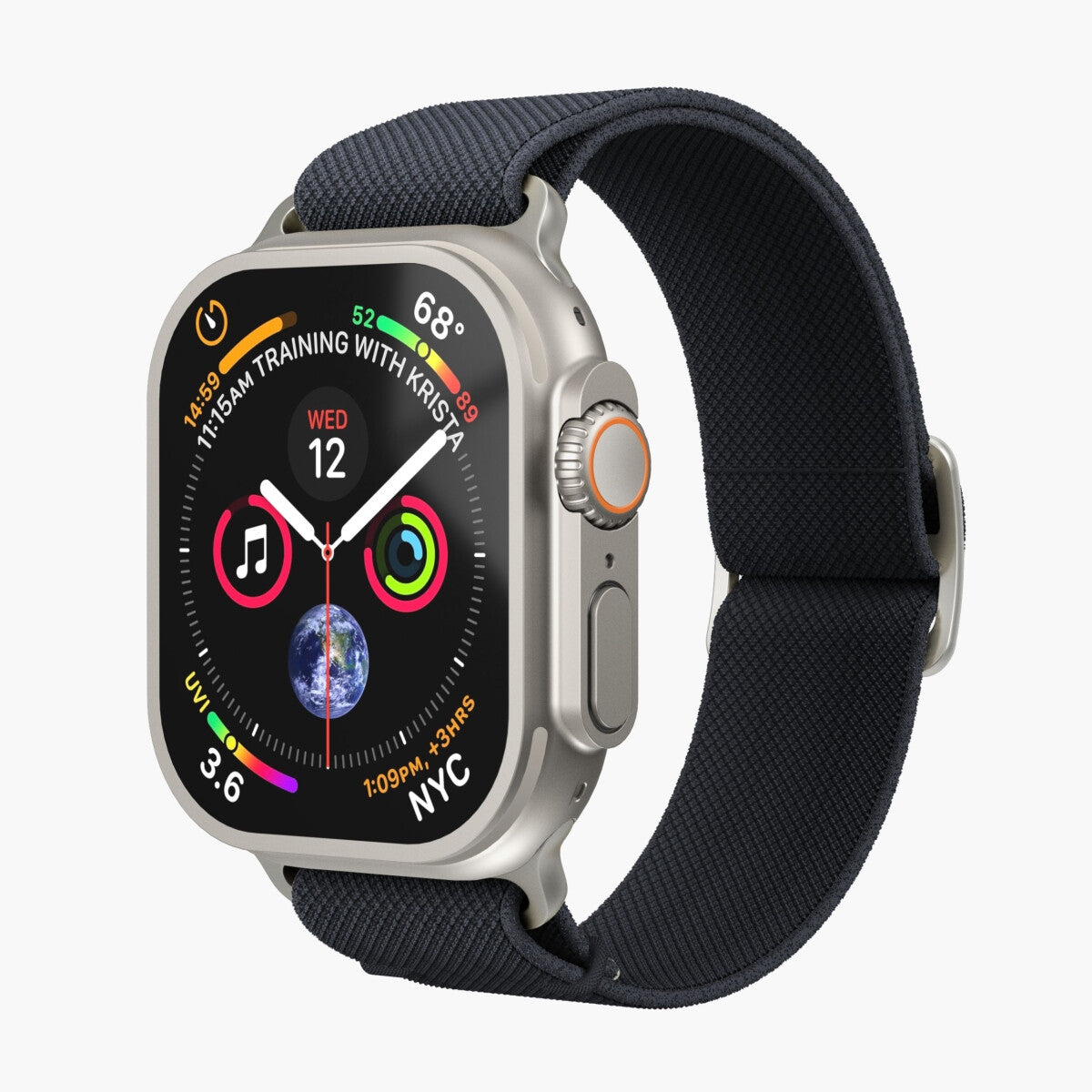 Vonmählen Classic Nylon Loop Band Marinblå