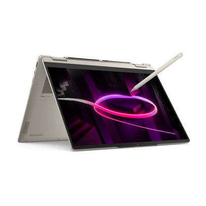 Lenovo Yoga 7 2-in-1 14AGP11 Copilot+ PC AMD Ryzen AI 5 435 Hybrid (2-i-1) 35,6 cm (14") Pekskärm WUXGA 16 GB LPDDR5x-SDRAM 512 GB SSD Wi-Fi 7 (802.11be) Windows 11 Home tyska Snäcka (färg)