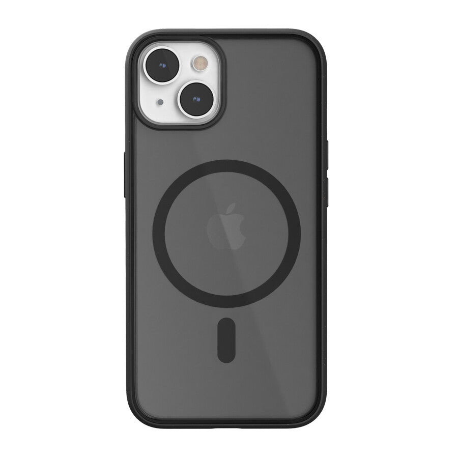 Woodcessories Clear Case MagSafe mobiltelefonfodral 15,5 cm (6.1") Omslag Svart, Translucent