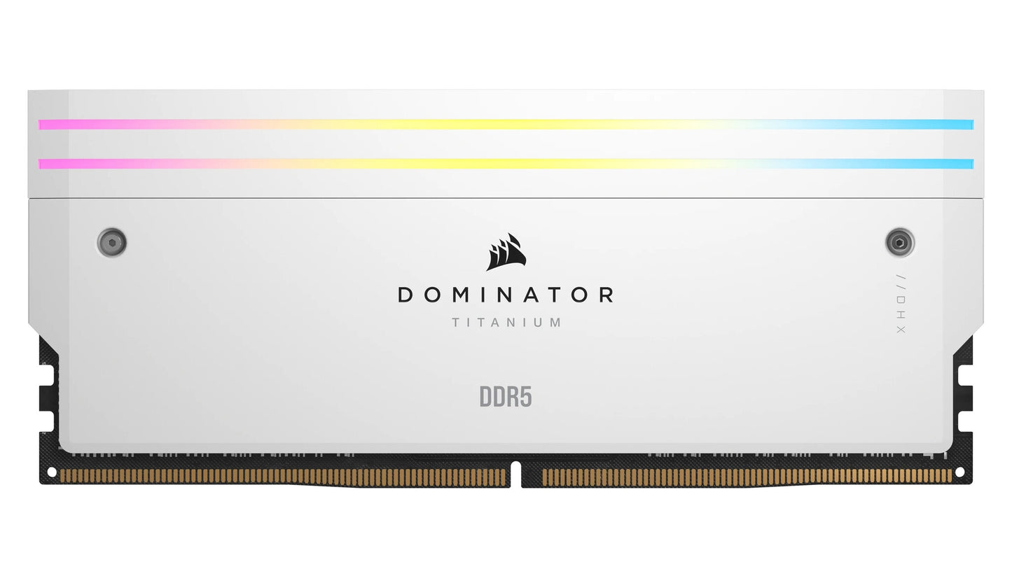 Corsair Dominator Titanium CMP64GX5M2B6400C32W RAM-minnen 64 GB 2 x 32 GB DDR5 6400 MHz