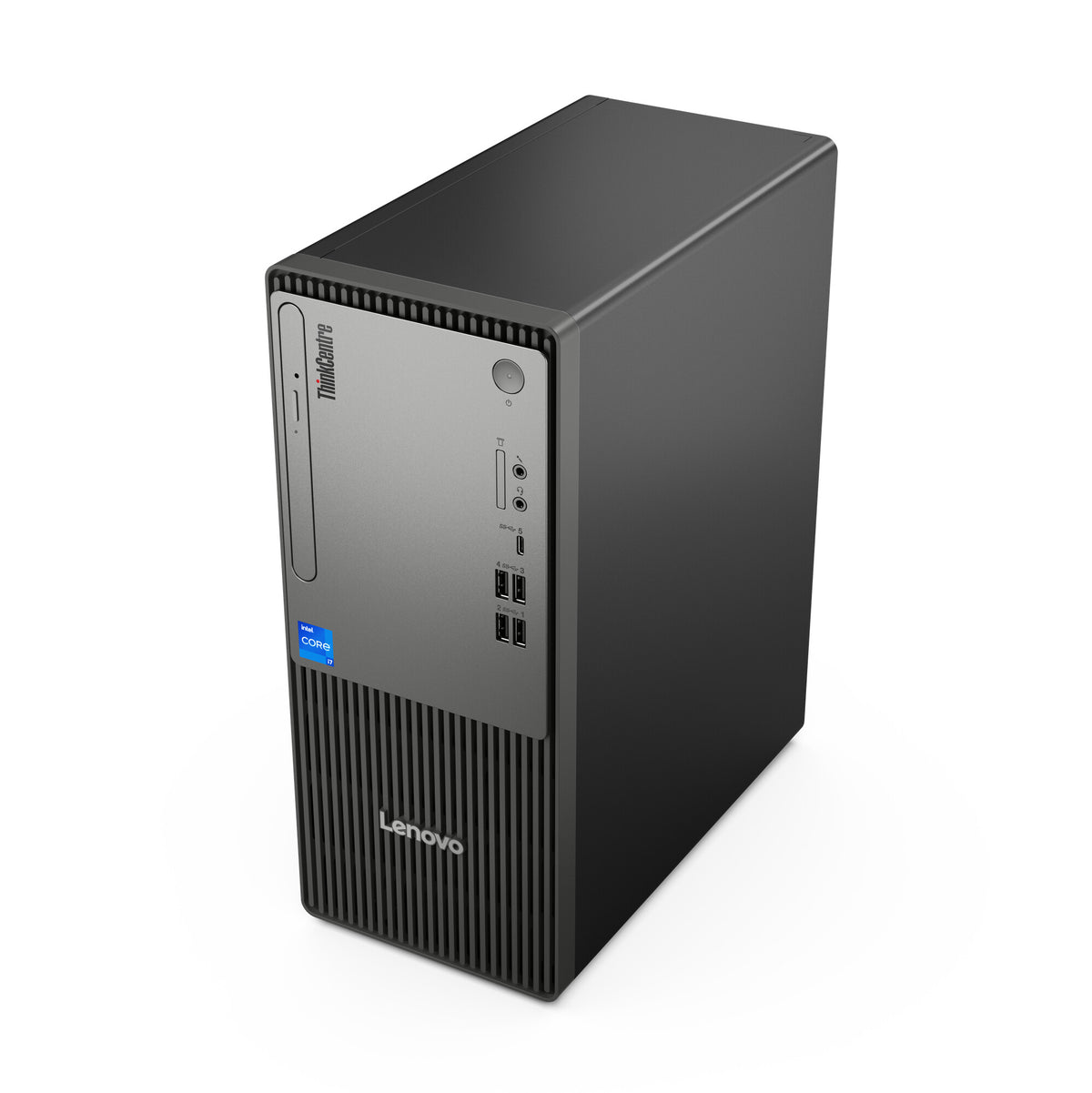 Lenovo ThinkCentre neo 50t Gen 5 Intel® Core™ i3 i3-14100 8 GB DDR5-SDRAM 512 GB SSD Windows 11 Pro Tower PC Svart, Grå