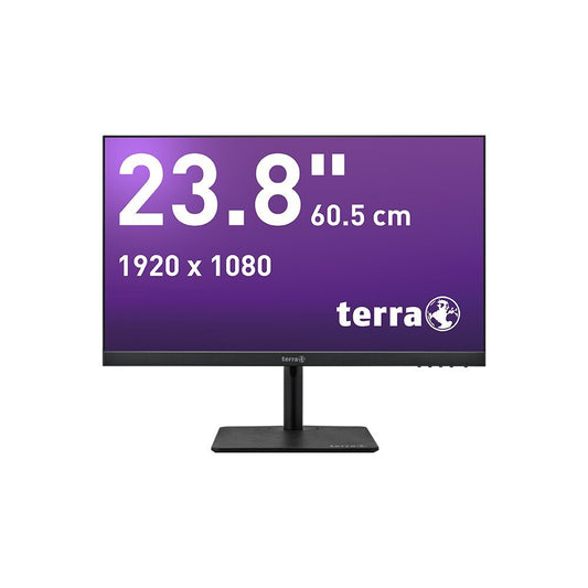 TERRA 3030221 platta pc-skärmar 60,5 cm (23.8") 1920 x 1080 pixlar Full HD LED Svart