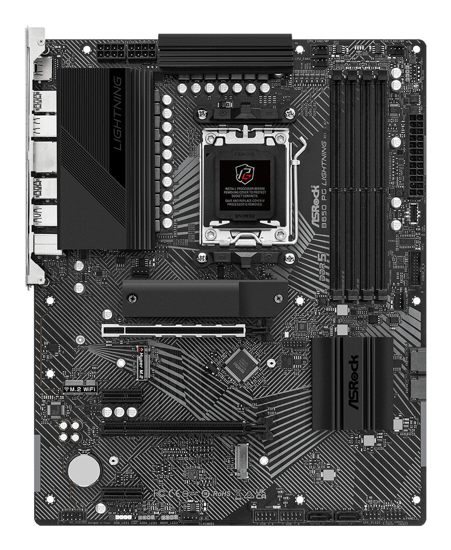 Asrock B650 PG Lightning AMD B650 AM5-sockel ATX