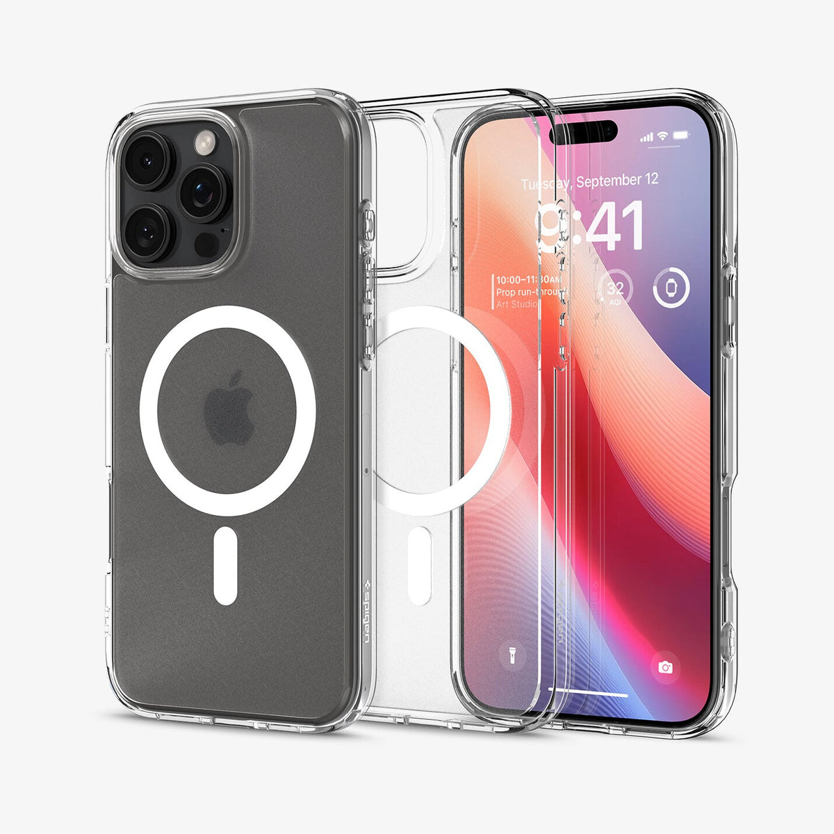 Spigen Ultra Hybrid (MagFit) mobiltelefonfodral 16 cm (6.3") Mobilskal