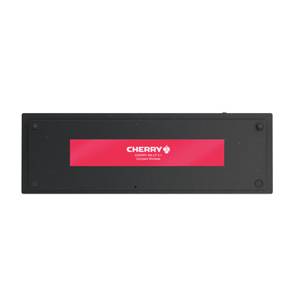 CHERRY MX-LP 2.1 Compact Wireless tangentbord Spela Trådlös RF + Bluetooth QWERTZ tyska Svart