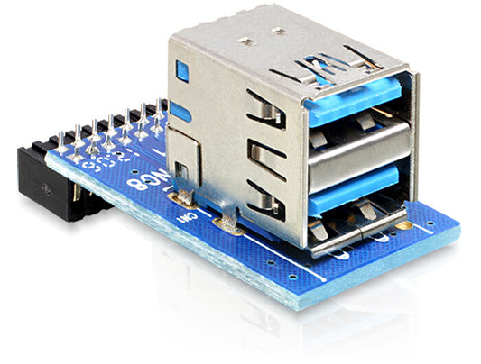DeLOCK 41865 nätverkskort/adapters Intern USB 3.2 Gen 1 (3.1 Gen 1)