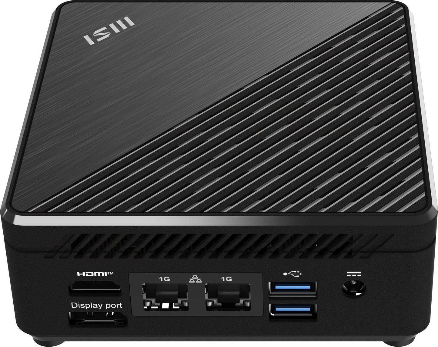 MSI Cubi N ADL-001EU Intel® N N200 4 GB DDR4-SDRAM 128 GB SSD Windows 11 Pro Mini PC Mini-PC Svart