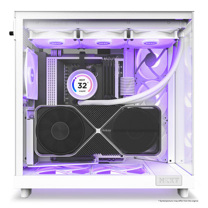 NZXT H6 Flow RGB Midi Tower Vit