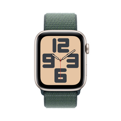 Apple Watch SE OLED 44 mm Digital 368 x 448 pixlar Pekskärm Beige Wi-Fi GPS