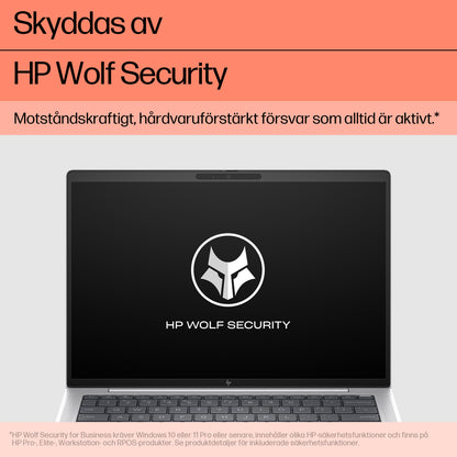 HP EliteBook 1040 G11 Intel Core Ultra 5 125H Bärbar dator 35,6 cm (14") Pekskärm WUXGA 32 GB LPDDR5x-SDRAM 1 TB SSD Wi-Fi 6E (802.11ax) Windows 11 Pro AI PC Silver