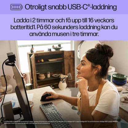 HP 925 ergonomisk vertikal mus
