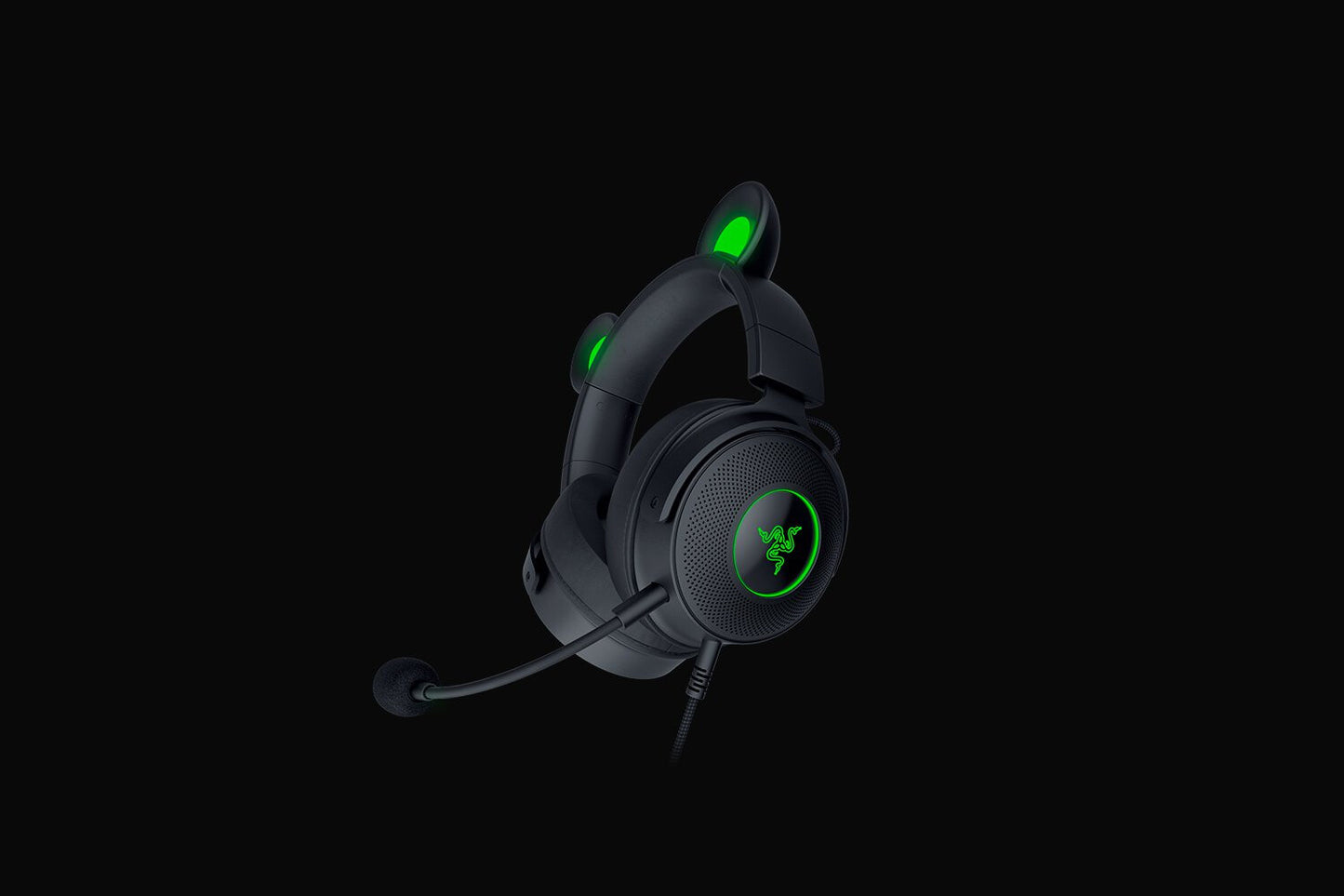 Razer Kraken Kitty V2 Pro Headset Kabel Huvudband Spela USB Type-A Svart