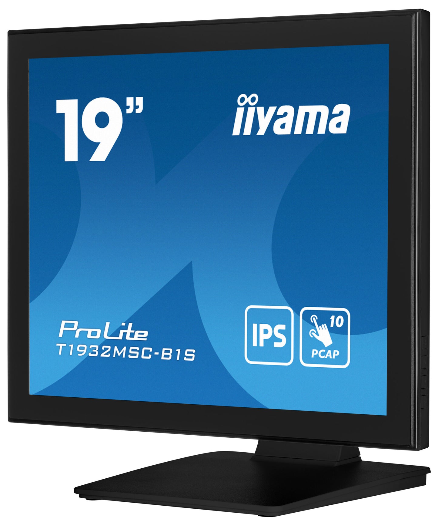 iiyama ProLite T1932MSC-B1S platta pc-skärmar 48,3 cm (19") 1280 x 1024 pixlar Full HD LED Pekskärm Bordsskiva Svart