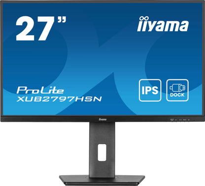 iiyama ProLite XUB2797HSN-B2 platta pc-skärmar 68,6 cm (27") 1920 x 1080 pixlar Full HD LED Svart