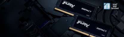 Kingston Technology FURY Impact RAM-minnen 16 GB 1 x 16 GB DDR5 4800 MT/s