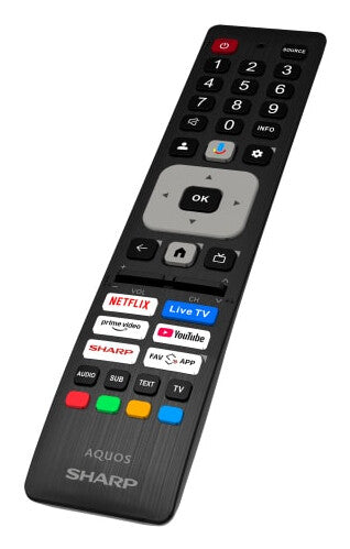 Sharp 55HP6265E TV-apparat 139,7 cm (55") 4K Ultra HD Smart-TV Wi-Fi Svart