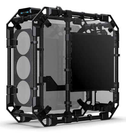 Alphacool Apex Skeleton Full Tower Svart, Kol