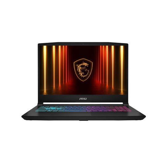 MSI Katana 15 HX B14WGK-058 Intel® Core™ i7 i7-14650HX Bärbar dator 39,6 cm (15.6") Full HD 16 GB DDR5-SDRAM 512 GB SSD NVIDIA GeForce RTX 5070 Wi-Fi 6E (802.11ax) Windows 11 Home Svart
