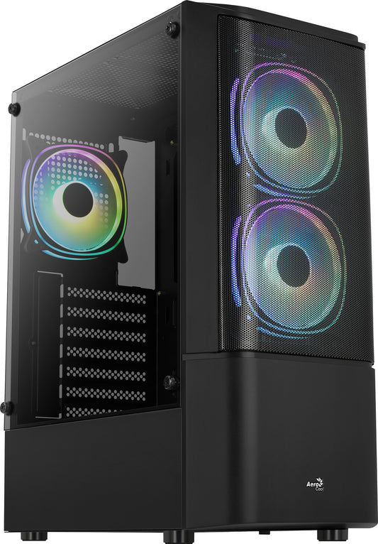 Aerocool Quantum Mesh Midi Tower Svart