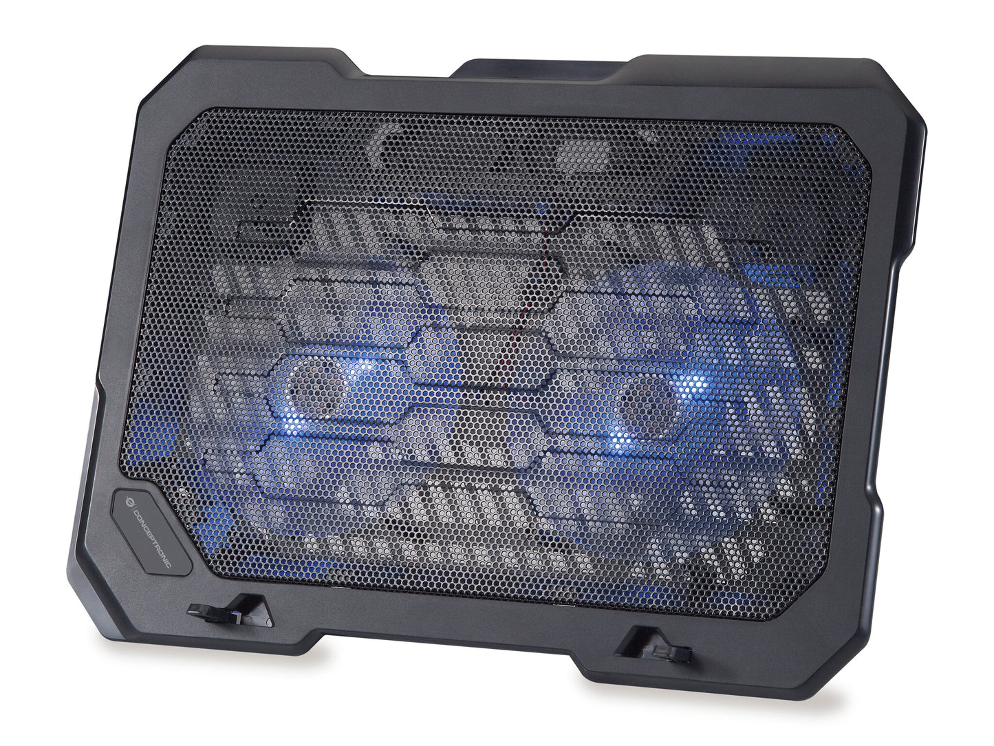 Conceptronic THANA01B kylningsdynor för bärbara datorer 39,6 cm (15.6") Svart