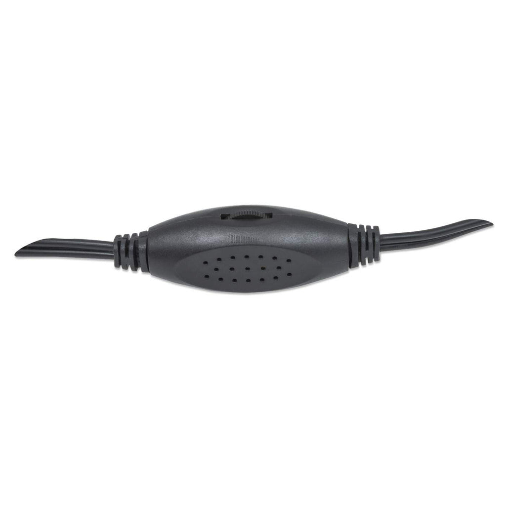 Manhattan 161435 högtalare Svart Kabel 6 W