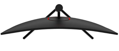 LC-Power LC-M27-FHD-240-C platta pc-skärmar 68,6 cm (27") 1920 x 1080 pixlar Full HD Svart