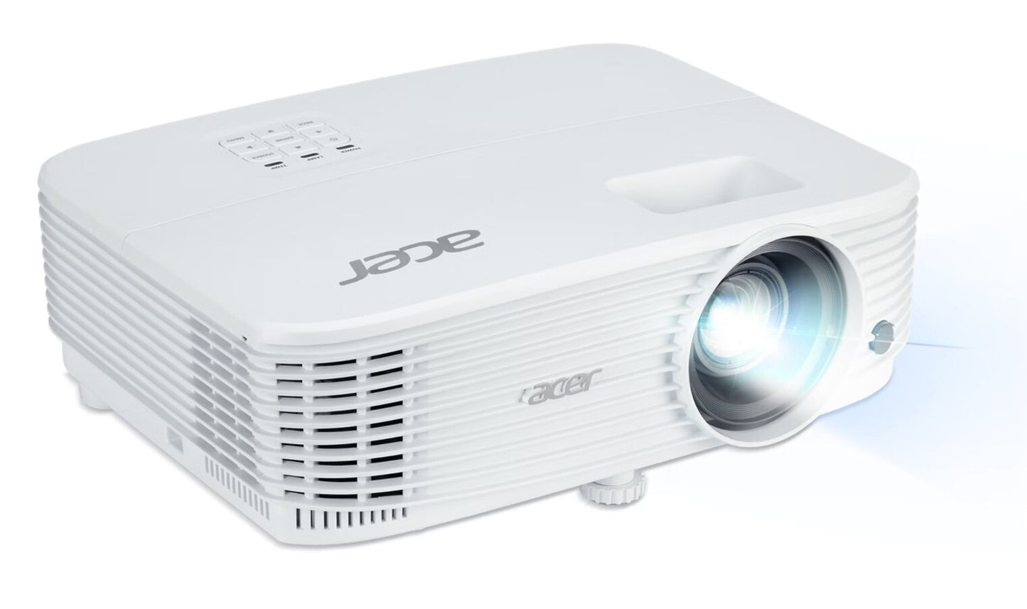 Acer P1257i Standard throw-projektor 4500 ANSI-lumen XGA (1024x768) 3D kompatibilitet Vit