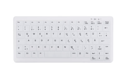 CHERRY AK-C4110 tangentbord Medical RF Trådlös AZERTY Fransk Vit