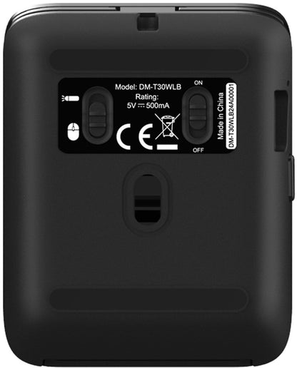 Voxicon DM-T30WLB datormöss Resor Ambidextrous Bluetooth Optisk 1600 DPI