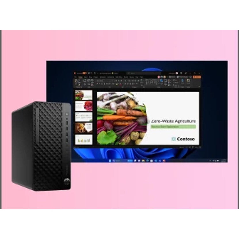 HP EliteDesk 8 G1i AI PC Intel Core Ultra 7 265 16 GB DDR5-SDRAM 512 GB SSD Windows 11 Pro Tower Svart