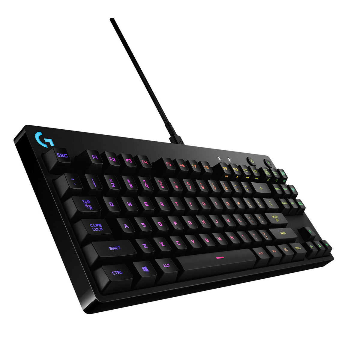 Logitech G 920-009390 tangentbord Spela USB AZERTY Fransk Svart