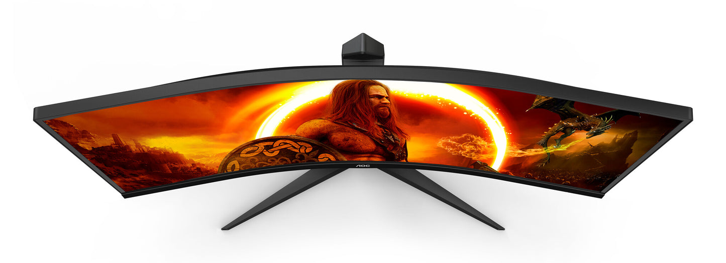 AOC G2 CU34G2XE/BK LED display 86,4 cm (34") 3440 x 1440 pixlar Wide Quad HD LCD Svart, Röd