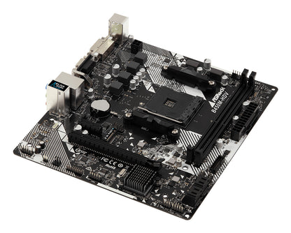 Asrock B450M-HDV R4.0 AMD B450 Uttag AM4 micro ATX